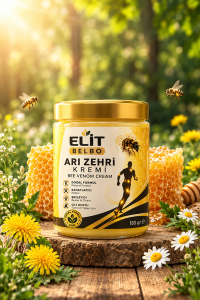 Elit Belbo Doğal Arı Zehri Kremi 180 gr