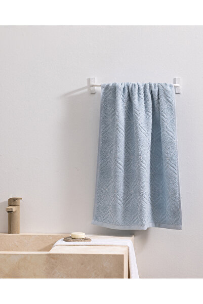 Madame Coco Muguet Cotton Face Towel - Blue - 50X70 cm