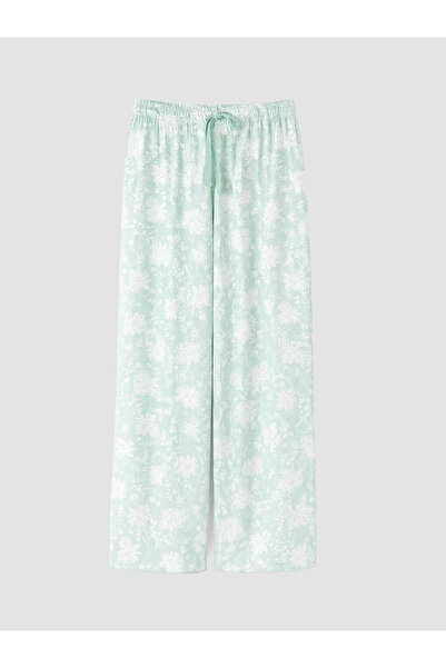 LC Waikiki Rmz Gi̇yi̇m Farkiyla Floral Women's Capri Pajama Bottoms