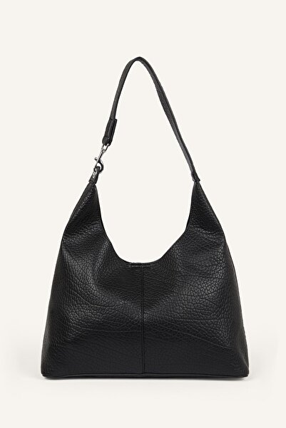 DeFacto Women's Textured Hobo Shoulder Bag G7210Axns