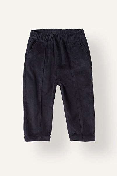 DeFacto 100% Cotton Elastic Waist Corduroy Trousers for Baby Boy G0076A526Wn