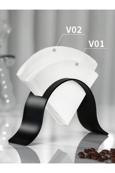Your drinks Black metal filter holder