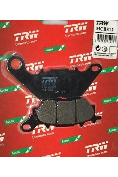 TRW YAMAHA NMAX 125 ( 2015 VE SONRASI ) ARKA ORGANİK FREN BALATASI MCB812