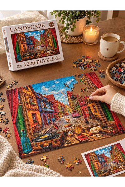 Zoe 1000 Parça Puzzle Landscape Pencerenin Ötesinde / Beyond the Window