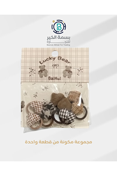 LOZAN مجموعة مشابك شعر ربطات شعر صغيرة ملونة للفتيات الصغيرات