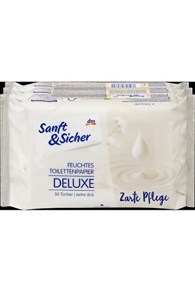 OEM Sanft&Sicher Hârtie igienică umedă Deluxe Îngrijire delicată, 150 buc