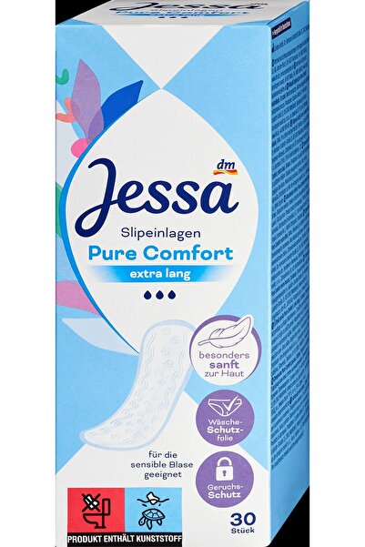 OEM Jessa Absorbante zilnice Pure Comfort Extra Lungi, 30 buc - Incontinență