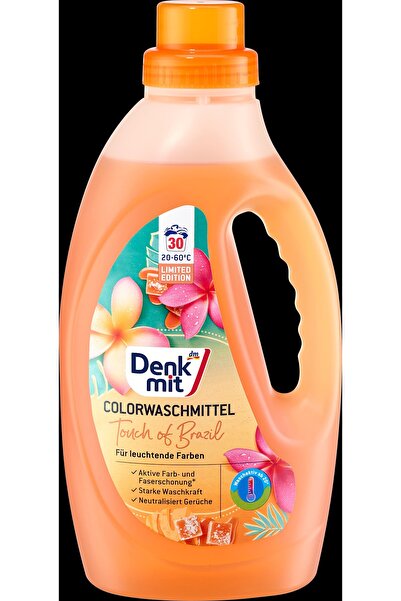 Denkmit Detergent lichid pentru rufe colorate Touch of Brazil, 1,5 l