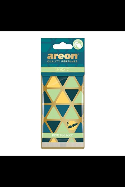 Areon Odorizant auto, card, Mosaic, Fine Tabacco, 19 x 7.5 x 0.5 cm
