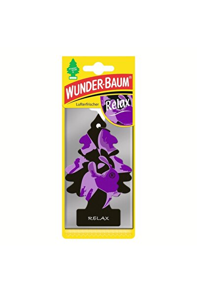 Wunder-Baum Odorizant auto, bradut, Wunder - Lemn, Relax, 7.6 x 0.3 x 19 cm