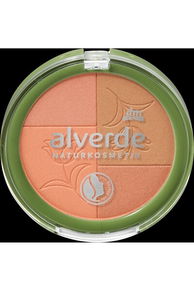 OEM alverde NATURKOSMETIK Fard de obraz multicolor Nr.30 Sunkissed Glow, 9 g