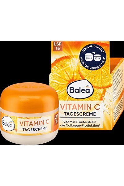 BALEA Cremă de față cu vitamina C SPF15, 50 ml