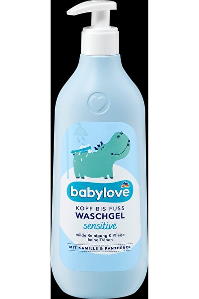 Babylove Gel de spălare și curățare, 500 ml - Șampon spumant baie