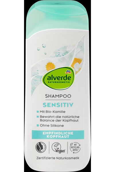 OEM alverde NATURKOSMETIK Șampon pentru scalp sensibil cu mușețel, 200 ml