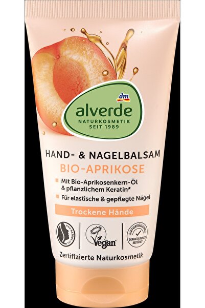 OEM alverde NATURKOSMETIK Cremă pentru mâini și unghii, 75 ml - mască