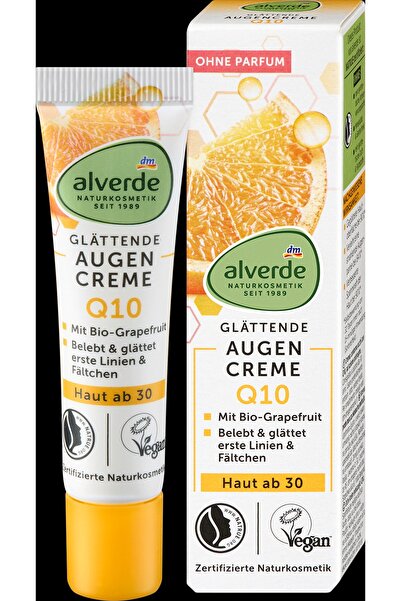 OEM alverde NATURKOSMETIK Gel Q10 pentru zona ochilor, 15 ml - Îngrijire ochi