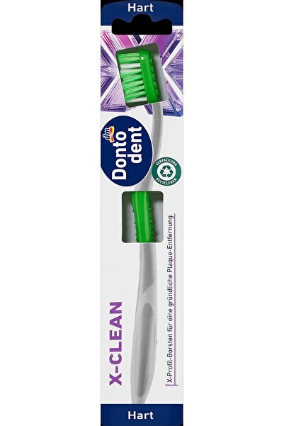 Dontodent Periuță de dinți X-clean, dură, 1 buc