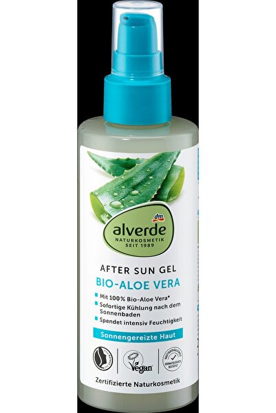 OEM alverde NATURKOSMETIK Gel după plajă cu aloe vera bio, 200 ml