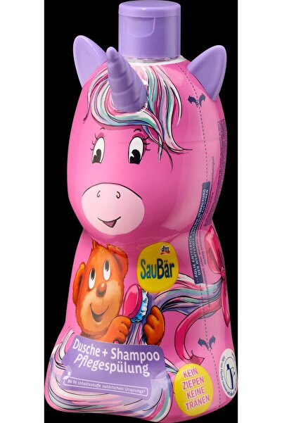 OEM SauBär 3în1 gel de duș unicorn, 400 ml - copii