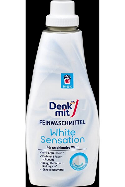 Denkmit Detergent pentru rufe albe delicate 40 spălări, 1 l