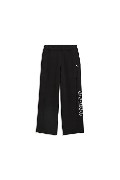 Puma Street Glam Bedazzled Women's Wide Cut Sweatpants