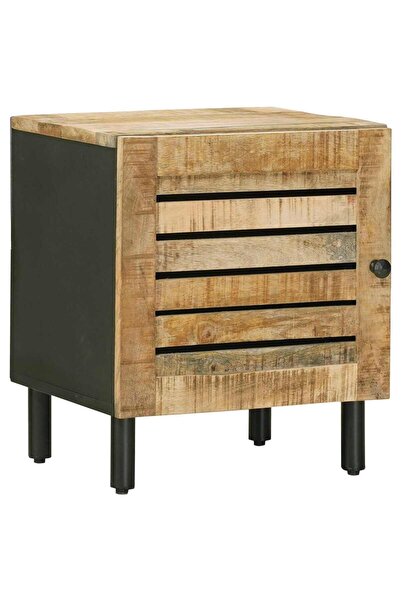 vidaxl Noptieră 40 x 33 x 46 cm Lemn de mango solid
