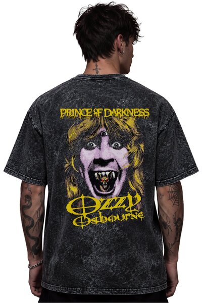 SEVBANO Tricou Ozzy Osbourne Black Sabbath Rock Metal Singer, imprimat, unise...