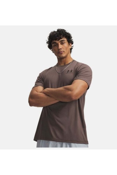 Under Armour Ua Sportstyle Lc Brown Men's T-Shirt 1326799-200