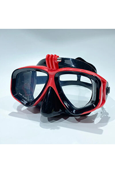 Choice red Professional Underwater Diving Mask Scuba Diving Goggles Are Suita...