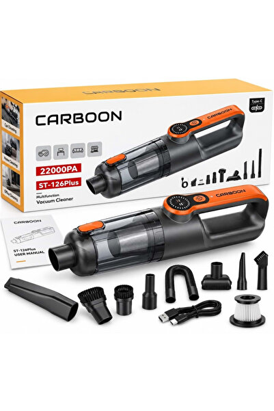 CARBOON ST-126 Plus Kablosuz Şarjlı Araç Süpürgesi