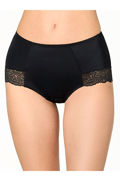 NUR DIE Shapingslip Glatter Midwaist-Spitzen-Slip Shapewear