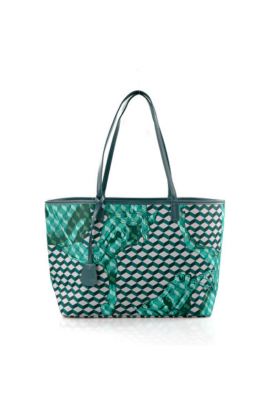 Ln New Vintage Checkerboard Tote Bag — Large Capacity Handbag