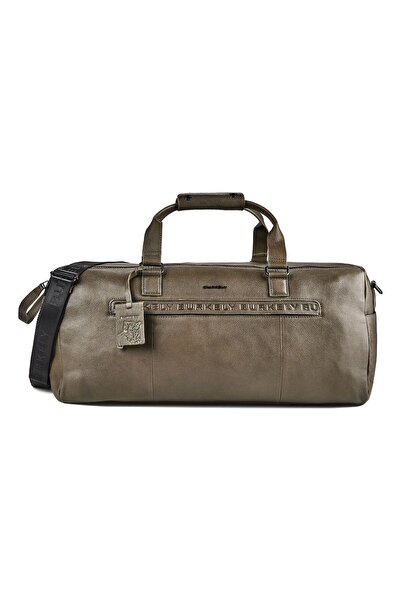 Burkely Minimalistická cestovná taška Mason Weekender z pravej kože 57 cm