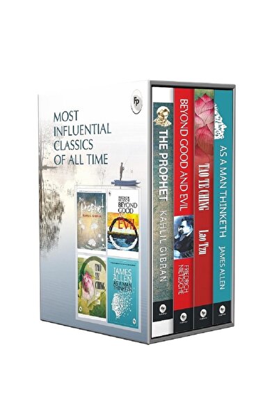 Jarir Bookstore Most Influential Classic of All Time (Set of 4 Books) By Kahl...