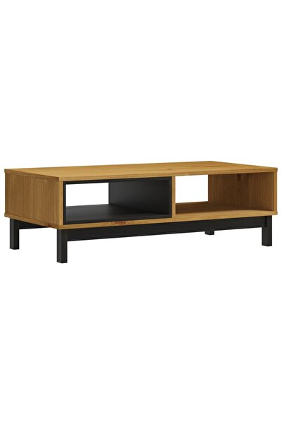 vidaxl Măsuță de cafea "FLAM", 100x50x32,5 cm, lemn masiv de pin
