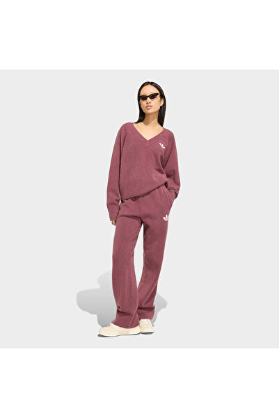 adidas Essentials Knit Kadın Pembe Eşofman Altı