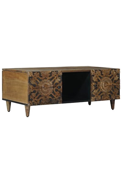 vidaxl Masă de cafea Maro 100 x 54 x 40 cm Lemn de mango solid