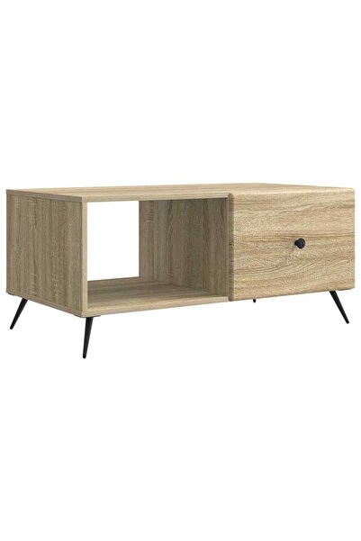 vidaxl Masă de cafea Stejar Sonoma 90 x 50 x 40 cm Lemn prelucrat