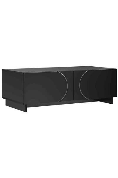 vidaxl Masă de cafea Negru 102 x 50,5 x 35 cm Lemn prelucrat