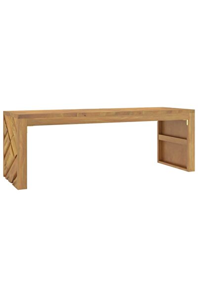 vidaxl Masuta de cafea 110x35x38 cm din lemn masiv de tec