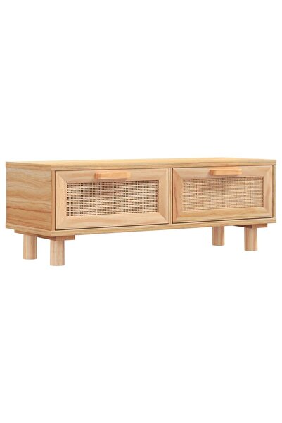vidaxl Măsuță de cafea maro 80x40x30cm lemn prelucrat&lemn masiv pin
