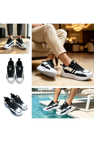 xihuiwa Breathable mesh men's casual sports shoes; lightweight cushioning run...