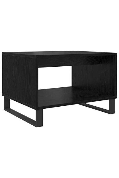 vidaxl Masă de cafea Stejar negru 60 x 50 x 40 cm Lemn prelucrat