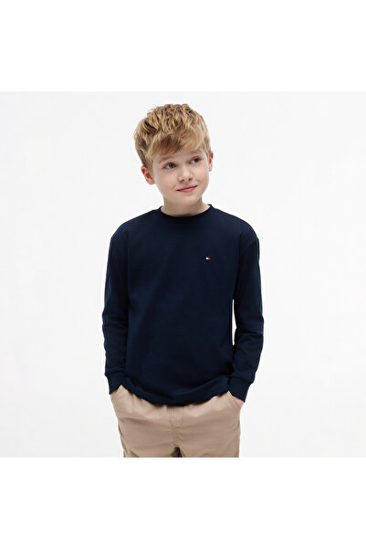 Tommy Hilfiger Essential Çocuk Lacivert T-Shirt