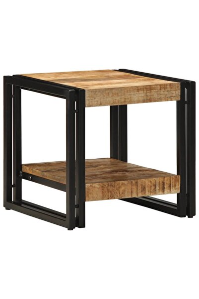 vidaxl Masă de cafea Maro 40 x 40 x 38 cm Lemn de mango solid