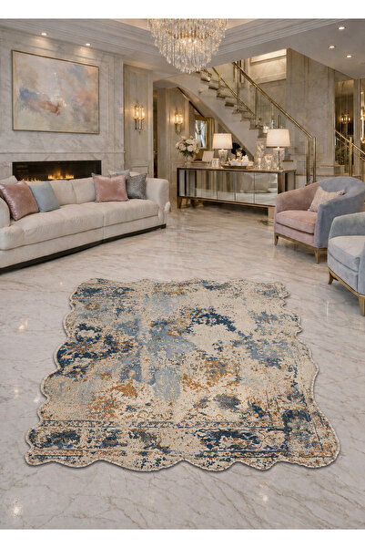 Rugs Modern Halı SDT Karışık Desenli Modern Dokuma Taban Dekoratif Halı sdtam...
