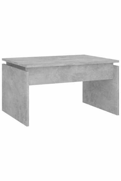 vidaxl Măsuță de cafea, gri beton, 68x50x38 cm, lemn prelucrat