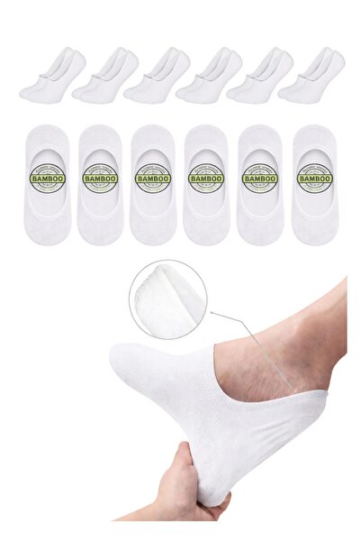 OKAVANGO 3 Çift Erkek Çorap BAMBU Premium Bay- Patik Çorap - Kadın Çorap Yazlık, Dikişsiz, Bambu Çorap Erkek