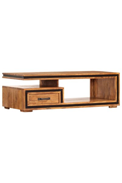 vidaxl Măsuță de cafea, 100x45x33 cm, lemn masiv de acacia