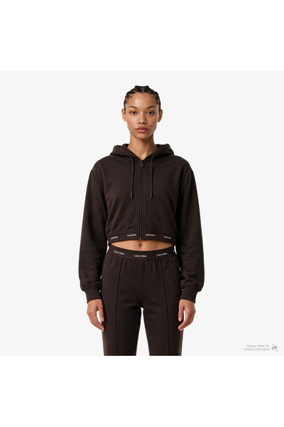 Calvin Klein ΚΑΦΕ ΓΥΝΑΙΚΕΙΟ ΦΟΥΤΕΡ ΜΕ ΚΟΥΚΟΥΛΑ ΚΑΙ ΦΕΡΜΟΥΑΡ
